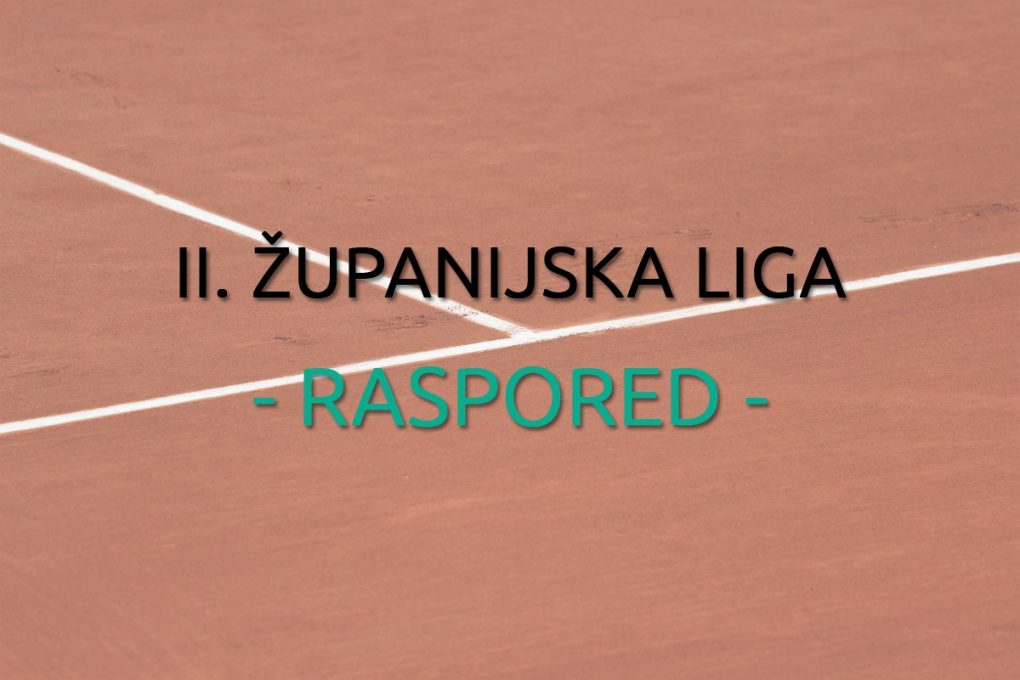 II. Županijska Liga 2017. - Raspored